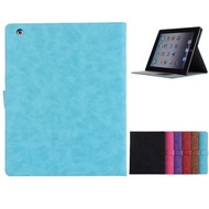 for apple iPad 2 3 4 case Smart wake for iPad 2 case Folding bracket cover Ultra-thin for iPad 4 cas