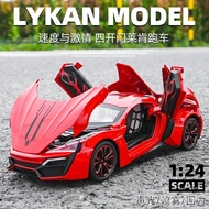 1:24 LYKAN BUMBLEBEE Vehicle Models & Diecast/ alloy car model/simulation car/Children's Boy Toy Car
