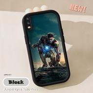 For OPPO R17 R15 Pro R11 R11S Marvel Superhero Ironman Phone Casing Soft Silicone TPU Full Cover Shockproof Camera Lens Protect Case