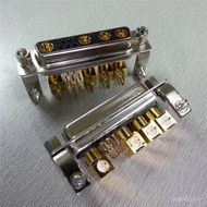 Female Head Rectangular Coaxial D-SUB9W4 RF RF Excellent Link Connector Female Socket Curved Pin Con