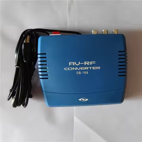 SB-168 AV-RF AV to RF Converter TV Antenna for Audio Video Old Style Black and White TV Converter Ho