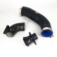 Turbocharger Inlet Outlet Upgrade Pipe Silicone Hose Muffler Delete For VW Golf MK7 R EA888 Gen3 Leo