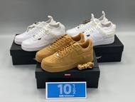 Supreme x Nike Air Force 1 Low SP Wheat ( flax AF1 One dunk PEACEMINUSONE )