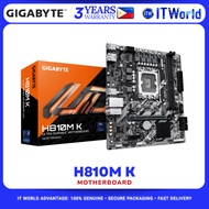 GIGABYTE GA-H810M-K DDR5 LGA1851 PCIe 4.0 HDMI 2.1 Micro ATX Motherboard for Desktop GA-H810M-K itw