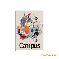 Genuine Campus Collage Art B5 dotted notebook 80 pages [Campus] .