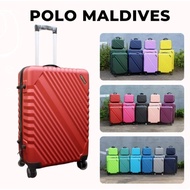 Polo suitcase 24 inch fiber luggage suitcase