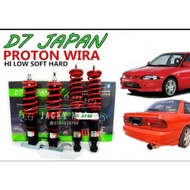 D7 JPN Adjustable for PROTON WIRA Hi Low Soft Hard 3Step