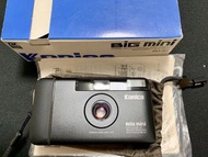 sale $2250 功能完好 黑色（black）Konica Big Mini 301 film 35mm f/3.5 point and shoot camera （1992） 菲林相機