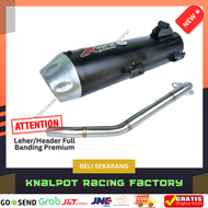 Knalpot Standar Racing Copy TZM Ori X-Fuerra Beat ESP / Beat Street / Genio / Scopy