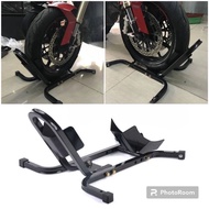 Universal Motorcycle Kapcai Superbike Front paddock Stand Front Wheel Chock Wheel Chock Front Paddoc