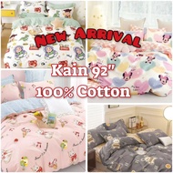 111-126 Kain Cadar Cotton Bidang 92 ” 100% Cotton/Open Meter