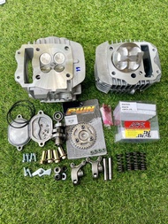 ชุดฝาแรง 66-67 4วาล์ว ขนาดวาล์ว24-21พร้อมเซ็ตหลังวาล์วและจิกเบ้า ลูกLHKพร้อมปาดหัวหลบวาล์ว มีทั้งปอก