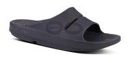 OOFOS OOahh Slide, Matte Black - Men’s Size 4, Women’s 6 Lightweight Recovery Footwear Reduces Stres