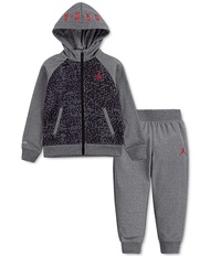 Jordan Boy`s Zip Hoodie and Pant Set