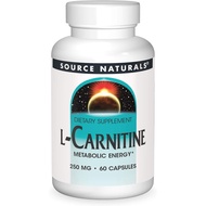 L-Carnitine Source Naturals, Inc. 60 kapsul