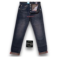 Men's regular straight jeans made in japan - latest men's jeans - seluar jeans levis 501 jepang