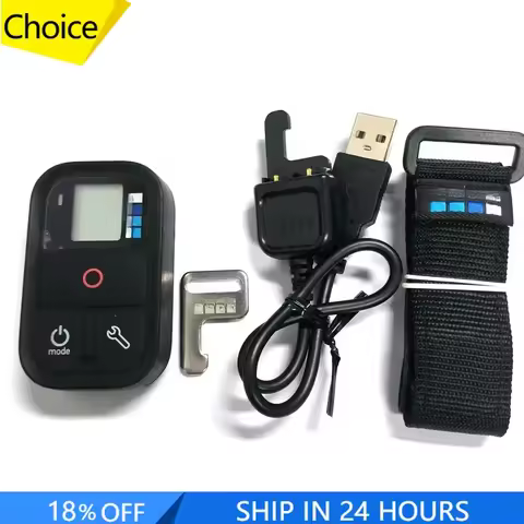100% Original For Gopro hero 8 7 6 5 4 3+ 3 A Set for Gopro Smart Wifi Remote Control ARMTE-002 Came