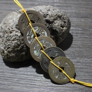 Copper Five Emperor Coin Pendant Antique Five Emperor Coin Retro Copper Coin Brass Five Emperor Copp