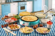 全新 Ariete Mod202 Crepes Maker 薄餅機 家用無煙烘焙機