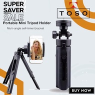 TRIPOD MINI SMARTPHONE HOLDER CLAMP ZOOM MEETING CAMERA VIDEO