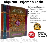 ALQURAN A4 AL KARIM Alquran Latin dan Terjemahan Al Qur an Ukuran Besar alquran latin tajwid warna