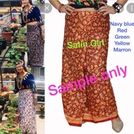 Airlines (SQ) Batik Print Kebaya Sarong/Lungi | Peranakan Readymade Piece | Local Seller |
