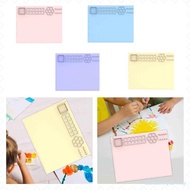 [SzlztmyeeMY] Silicone Craft Mat for Kids Waterproof Silicone Mat for Crafting Drawing DIY
