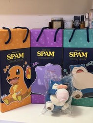 SPAM 寶可夢聯名午餐肉 (Charmander, Ditto, Snorlax)