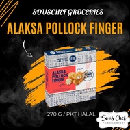 ALASKA POLLOCK FINGER 270G | EB FOOD  | HALAL | FROZEN FOOD