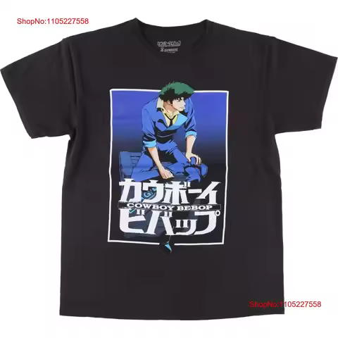 COWBOY BEEBOP Bebop Anime Character Print T shirt Men's M size eaa552209 vintage Washed Comfortable