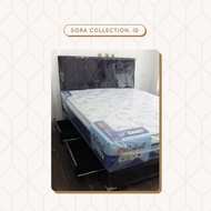 Terbatas! Central Springbed Deluxe Plus Pocket Uk 160x200 + Divan Laci