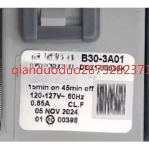 Suitable for Samsung drum washing machine drain pump DC31-00181C Hanyu B15-3A B20-3 motor 120V 60HZ