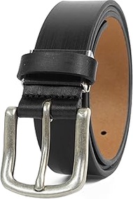 Finplus EDWIN 0111222 Belt, 1.3 inches (33 mm), 46.1 inches (117 cm), Made in Japan, Cowhide Leather