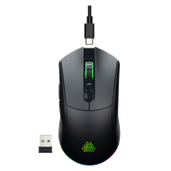 เมาส์มาโครไร้สาย EGA Type M8 Wireless Optical Mouse RGB เมาส์เกมมิ่งไร้สาย เมาส์เกมมิ่ง เมาส์มาโคร ประกันศูนย์ 2 ปี