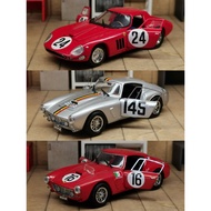 1/43 jouef Ferrari 250 gto Double Open Alloy Car Model Ferrari 250 gt TDF Leap Horse Red Ferrari 250