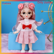 Galaa ชุดตุ๊กตา2ชุดสำหรับตุ๊กตา OB11 Bjd 16-18ซม. ชุดเดรส1 12ตุ๊กตาเครื่องประดับชุดสูทแต่งตัวเป็นของขวัญของเล่นเด็กผู้หญิง