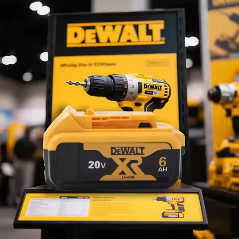 Original DEWALT Brushless Electric Screwdriver Drill DCD805 power tool Dewalt battery 20V 60V 6AH 9A