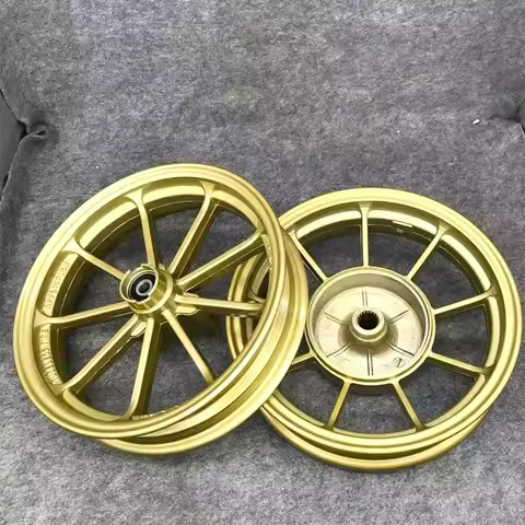 10 inch Motorcycle Nine Claw Hub Drum Brake Wheel For Yamaha CUXI 100cc RSZ 100 FORCE 100 GY6125 Sco