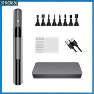 【1.15】 High-Speed DSPIAE PRO Electric Sander: 8 Heads, 7 Grits for Precision Finishing