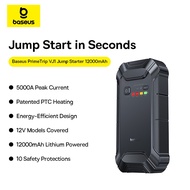 Baseus VJ1 12000mAh Jump Starte Portable Car Battery Booster for All 12V Vehicles IP65 Waterproof En