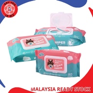 SayYes 80pcs Totoro Premium Baby Wet Wipes Wet Tissue With Cover Non-Alcohol, Parabens Free, Fragran