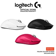 Logitech G Pro X Superlight 2 Wireless Gaming Wireless Mouse, 60g weight, Hero 2 Sensor, Type C Charging