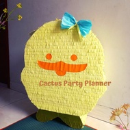 PINATA PUKUL / PINATA KARAKTER ULANG TAHUN MOTIF ANAK AYAM READY STOCK