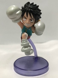 มือสอง One Piece SD Luffy โมเดลวันพีช ลูฟี่ ฐานม่วง Bandai 2010