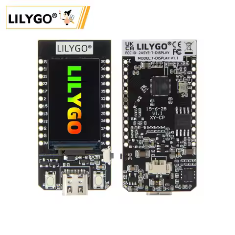 LILYGO® TTGO T-Display 1.14 Inch LCD Control Board ESP32 Wireless Module WiFi Bluetooth Low Power Co