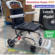 Senang Bawa & Ringan Kerusi Roda, Light & Small Travelling Wheelchair, EngHong Lightest Wheelchair, 