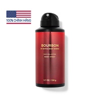 Xịt Thơm Body Mist cho Nam giới Bourbon - Khử mùi làm thơm cơ thể (khí nén) – Bath & Body Works 104g