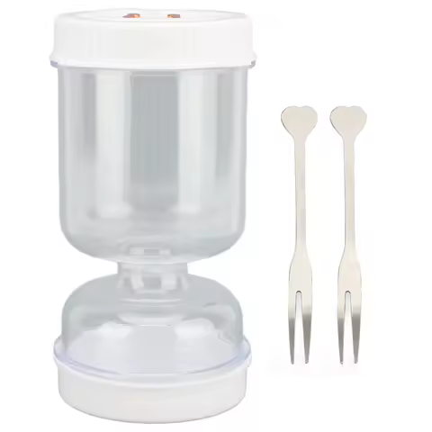 Pickle Jar 25oz Olive Hourglass Jar Leakproof Pickle Juice Separator Jar Pickle Flip Jar for Gherkin