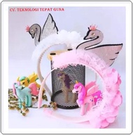 Bando / Head Band Ratu Bunga Angsa Super Premium High Quality - 1 PCS - BISA COD