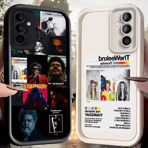 The Weeknd Aesthetic Case for Samsung Galaxy S26 S25 Edge S24 Plus S23 S22 Ultra S21 S20 FE A57 A56